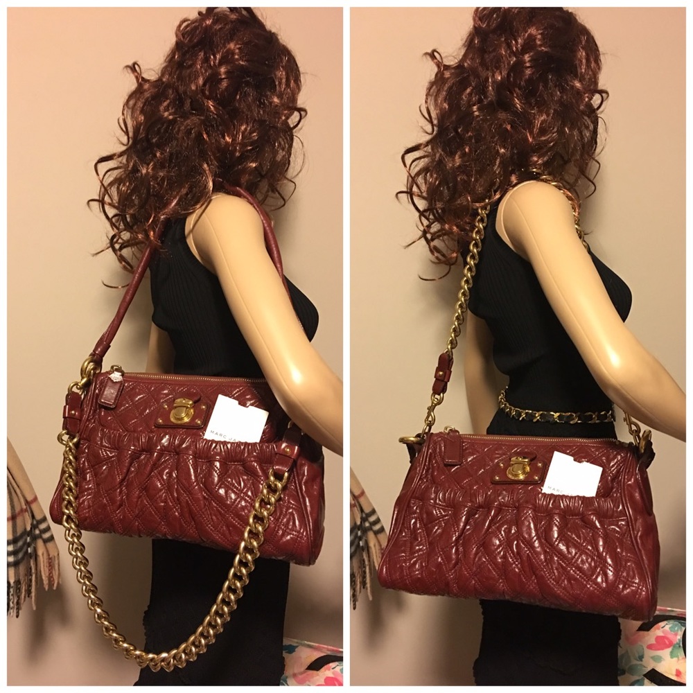 Marc Jacobs lambskin Juliana quilted bag